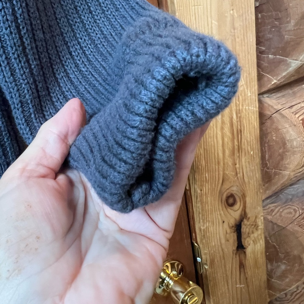 Blue Button-Up Sweater - Picture 2 of 2